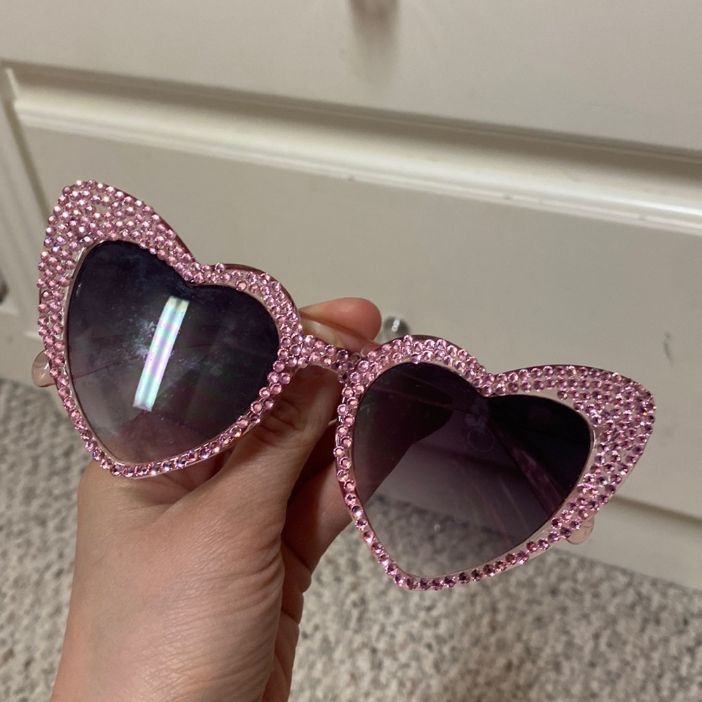 Crystal embellished sunglasses